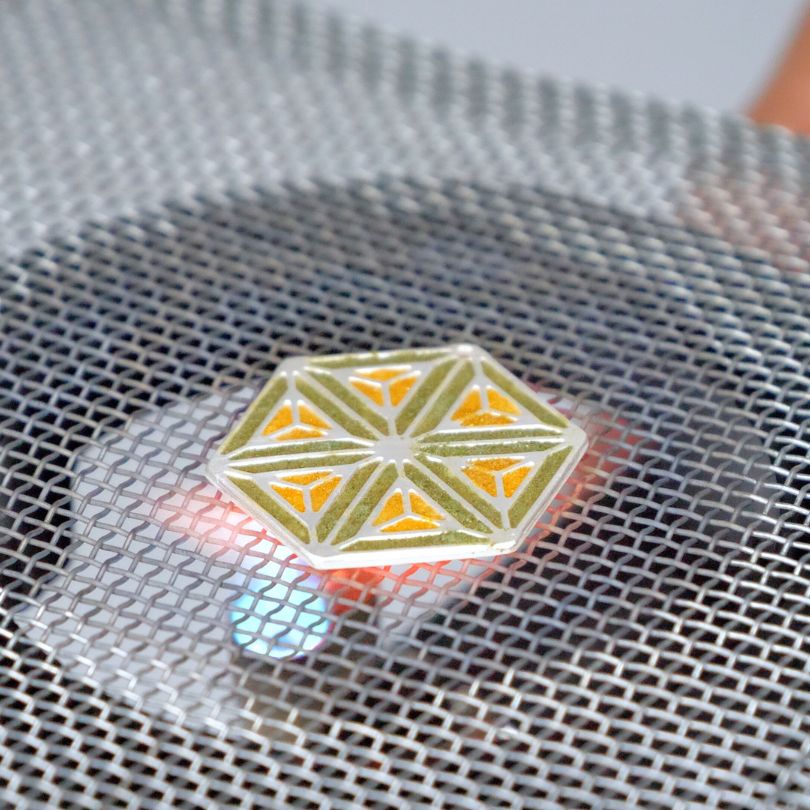 Mit Bunsenbrenner emaillieren