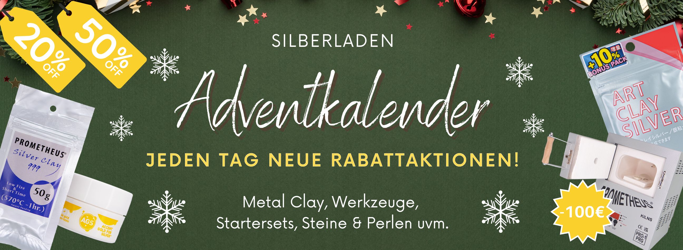 Silberladen Adventkalender