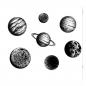 Preview: Silikonstempel Planeten