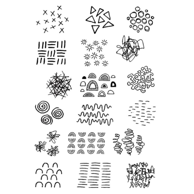 Silikonstempel Ministrukturen