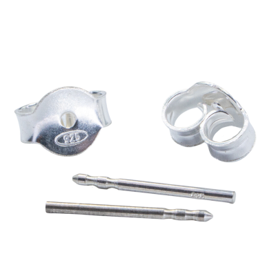 100 Ea STERLING SILVER HEAD PINS 26 Ga 2