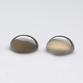 Rauchquarz Cabochon 10 mm rund