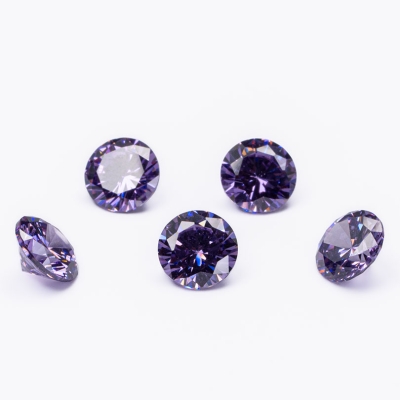 Cubic Zirkonia Lose Steine AAA-Qualität – Runde Weiße Zirkonia, Brillantgeschliffen, 1-15 Mm, Wie Diamant