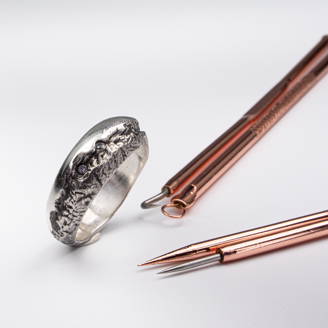 Leder Werkzeug Set 8-teilig - Edelstahl Prägewerkzeuge Für Lederhandwerk & Polymer Clay