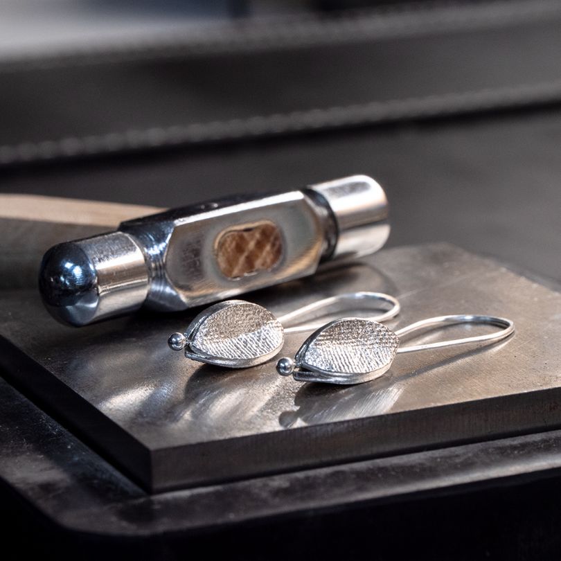 Schmuck Hammer Mit Gummiblock - Eisenkopf 65mm Für Schmuckherstellung