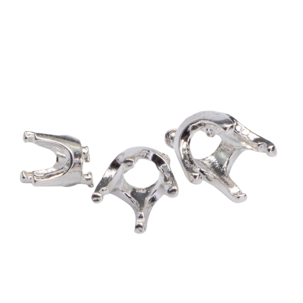 Münzfassung Anhänger - Kordel - 21 Mm Max. Münzen Durchmesser - 925 Sterling Silber Rhodiniert
